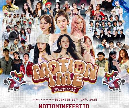 STAYC, KLP48 hingga Bernadya Siap Tampil di Motion Ime Fest, 12-14 Desember 2025 di JIExpo