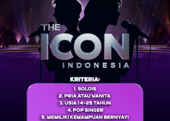 Cari Talenta Penyanyi Pop Berkualitas, SCTV Persembahkan The Icon Indonesia