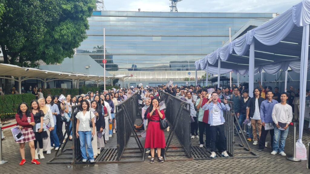Sebanyak 758 Peserta Telah Antre Sejak Pagi Hari Mengikuti Audisi 'The Icon Indonesia' Kota Jakarta