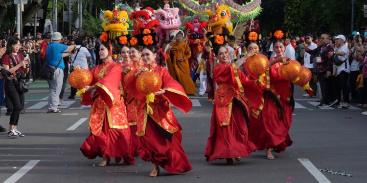 Parade Imlek Nusantara 2026 Satukan Tradisi Tionghoa dan Budaya Nusantara