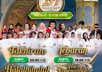 Indosiar Libur Lebaran Suguhkan D’ Academy 7 Mega Konser hingga Blockbuster Film Asia