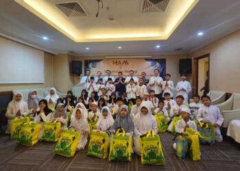 HAM Kolaborasi dengan Stakeholder Gelar “Ramadhan Berbagi dan Peduli Yatim”