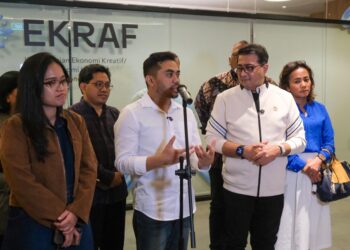 Amsal Sitepu Datangi Kementerian Ekraf, Momentum Perkuat Mitigasi dan Perlindungan Pegiat Kreatif