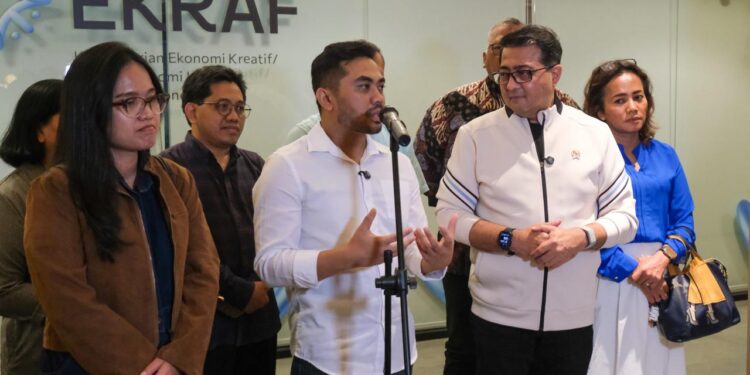 Amsal Sitepu Datangi Kementerian Ekraf, Momentum Perkuat Mitigasi dan Perlindungan Pegiat Kreatif