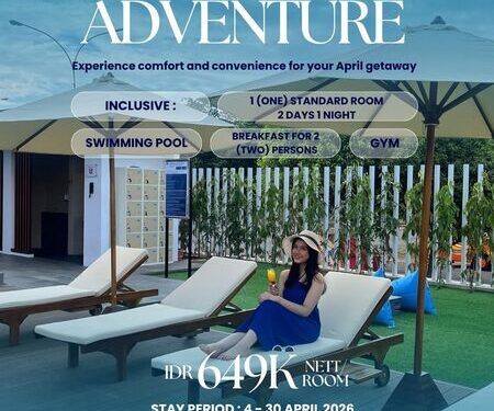 Holiday Inn Express Jakarta International Expo Hadirkan “April Adventure”, Staycation Nyaman dan Kelezatan Kuliner