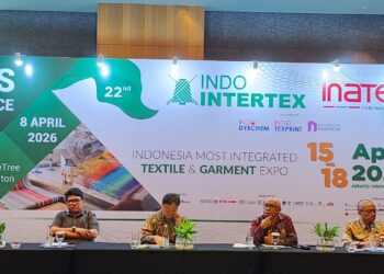 Indo Intertex & Inatex, 15-18 April 2026 di JIExpo, Unjuk Inovasi Sektor Tekstil dan Garmen