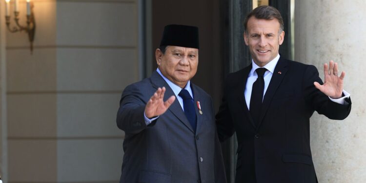 Prabowo Bertemu Macron, Bahas Penguatan Kerja Sama Pertahanan hingga Ekraf