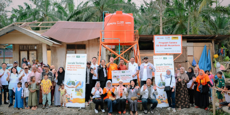 Sarana Air Bersih Nusantara Program MUFG, Danamon, dan Adira Finance untuk Pemulihan Pascabencana Aceh
