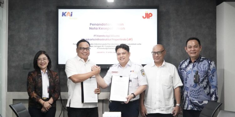 Inilah Wujud Sinergi KAI Wisata dan PT Jakarta Infrastruktur Propertindo