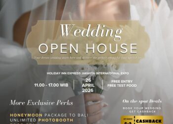 Wujudkan Pernikahan Impian, Holiday Inn Express Jakarta International Expo Hadirkan Wedding Open House