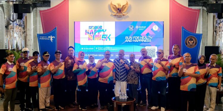 Senior Happy Run 5K 2026 Dukung Sport Tourism dan Gaya Hidup Sehat Lansia