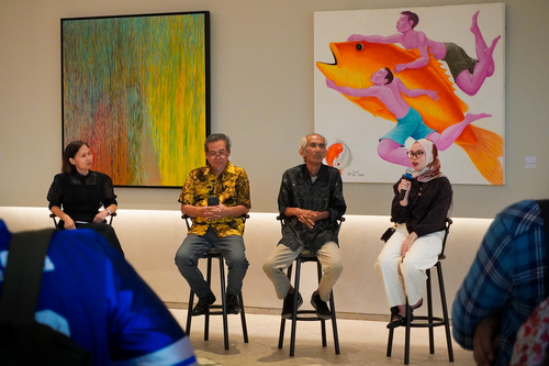 Empat Seniman, Empat Perspektif dalam Pameran Fragmented Form di Artspace, Artotel Living World Kota Wisata Cibubur