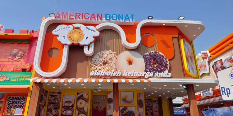 American Donat Hadirkan Aneka Donat Favorit, Donat Cokelat Jadi Primadona di Food Court Hall E