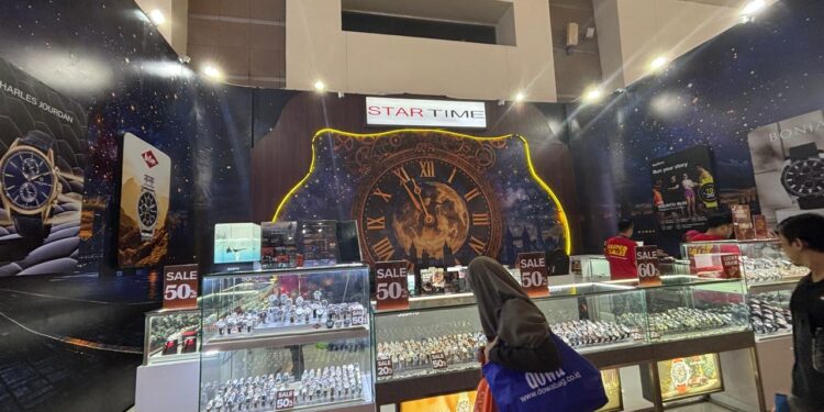 Diskon Sampai 80%! Booth Star Time Jadi Surganya Pemburu Jam Tangan di Jakarta Fair 2026