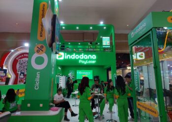 Cicilan 0% dan Segudang Hadiah, Booth IndodanaJadi Favorit Pengunjung