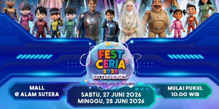 Leslar Family & Top D’ Academy 7 Bakal Semarakkan MentariTV Fest Ceria 27-28 Juni 2026