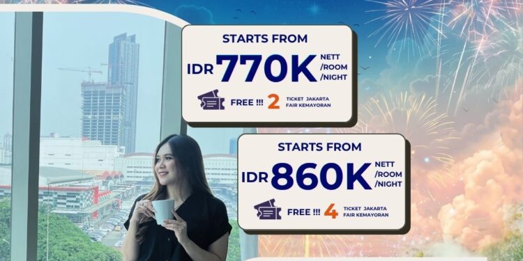 Holiday Inn Express Jakarta International Expo Tawarkan Menginap Nyaman, Bonus Tiket Masuk Jakarta Fair