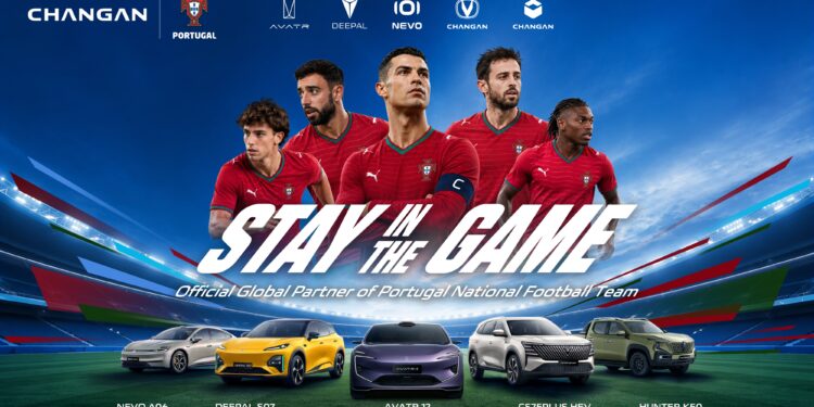 Changan Automobile Jalin Kemitraan Strategis Global Bareng Timnas Sepak Bola Portugal