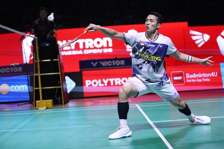 Jonatan Christie Benamkan Wakil Thailand Melaju ke Final Polytron Indonesia Open