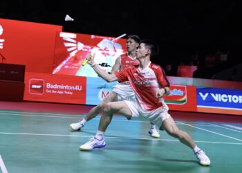 Raymond/Joaquin Kandaskan Sabar/Reza Tembus Final Polytron Indonesia Open