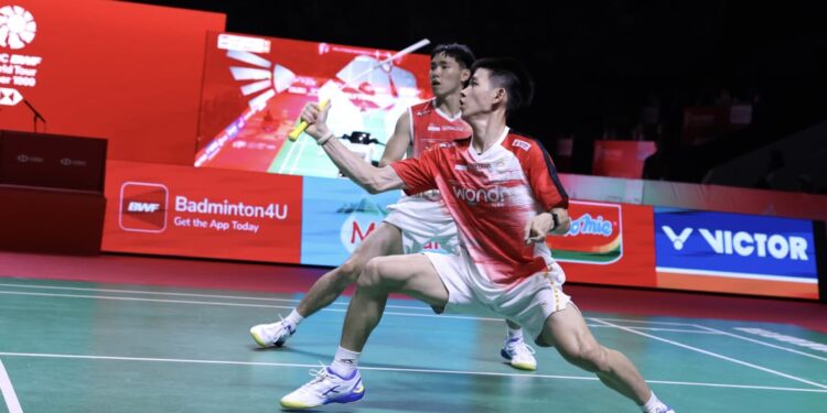 Raymond/Joaquin Kandaskan Sabar/Reza Tembus Final Polytron Indonesia Open