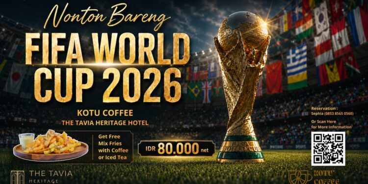 The Tavia Heritage Hotel Semarakkan FIFA World Cup 2026 dan Jakarta Great Sale