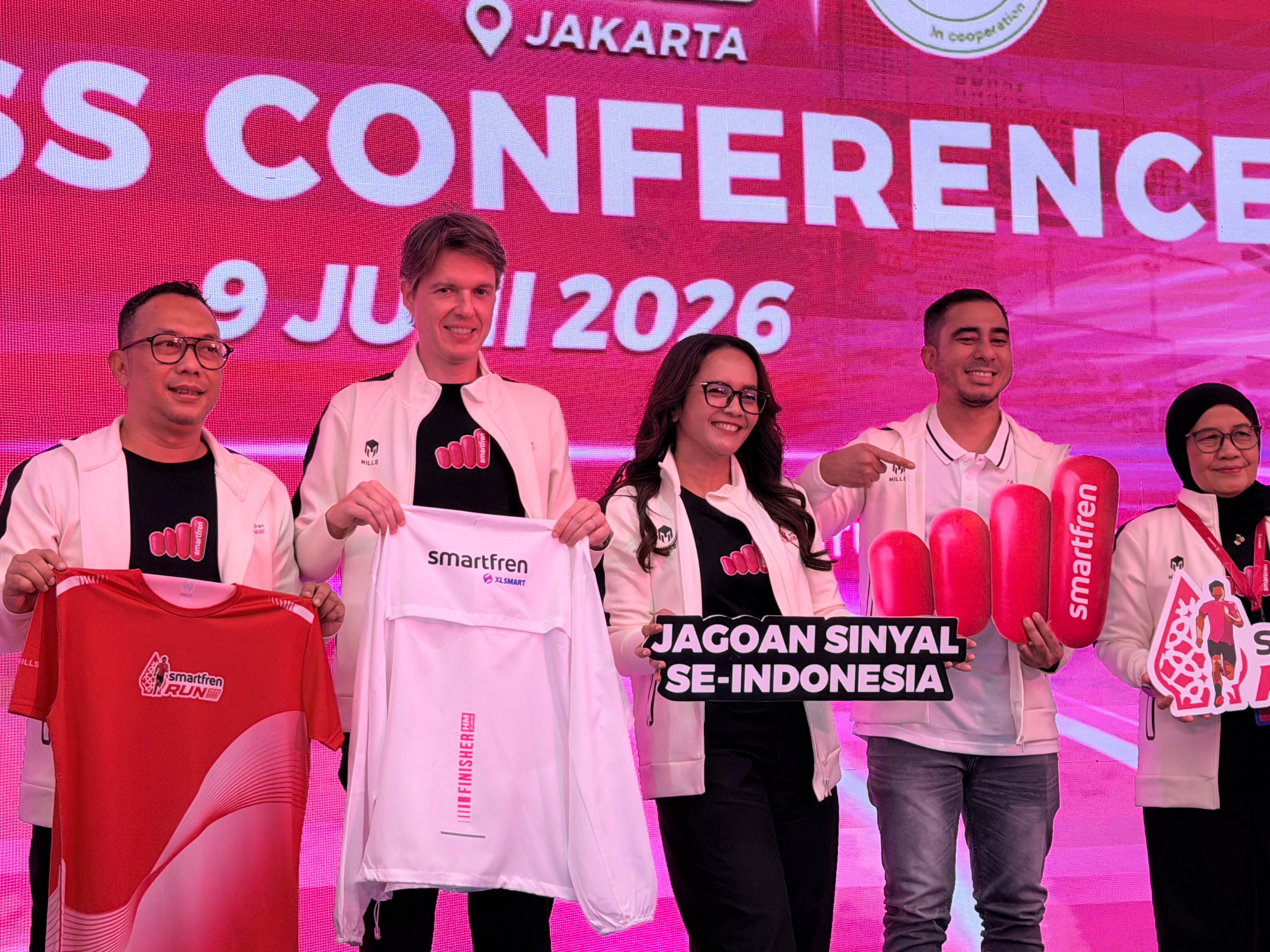 Smartfren Run Digelar 5 Juli 2026, Targetkan 7.500 Pelari, Rebutkan Total Hadiah Rp300 Juta