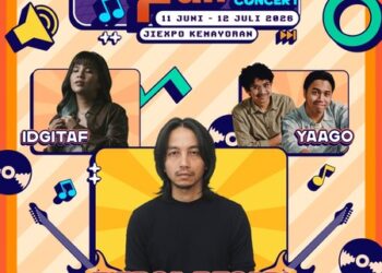 Fiersa Besari Malam Ini, Siap Bikin Penonton Jakarta Fair 2026 Bernyanyi dan Baper Bareng