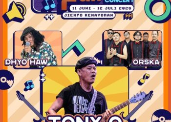 Pesta Reggae Bareng Tony Q hingga Dhyo How Malam Ini di Jakarta Fair Music Concert