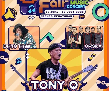 Pesta Reggae Bareng Tony Q hingga Dhyo How Malam Ini di Jakarta Fair Music Concert