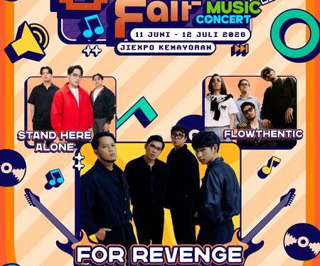 for Revenge hingga Stand Here Alone akan Unjuk Karya di Jakarta Fair Malam Ini