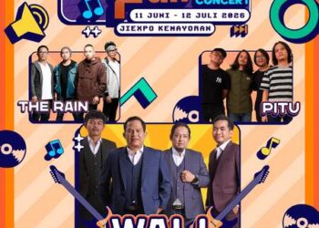 Wali Band hingga The Rain Hari ini Siap Temani Pengunjung Jakarta Fair