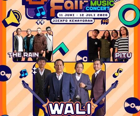 Wali Band hingga The Rain Hari ini Siap Temani Pengunjung Jakarta Fair