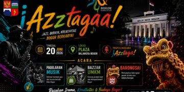 Hut Kota Bogor, Para Musisi Gelar jAzztaga! Kolaborasikan Musik, UMKM, dan Atraksi Barongsai