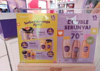 Chatime Hadirkan Hotdak Sepanjang 30 Cm Hanya di Jakarta Fair 2026