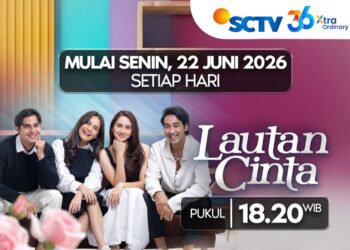 Lautan Cinta dan Sebening Cinta Siap Manjakan Pemirsa Setia SCTV, Ini Jadwalnya