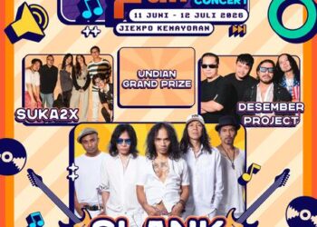 Slank Siap Manjakan Slankers Malam Ini di Jakarta Fair