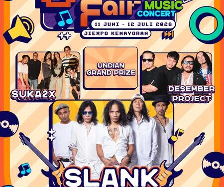 Slank Siap Manjakan Slankers Malam Ini di Jakarta Fair
