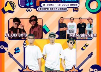 Yuk Merapat, Jakarta Fair Hari Ini Ada Aksi Panggung The Adams hingga Club 80’s