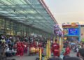 Atraksi Barongsai Pukau PengunjungJakarta Fair