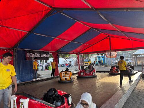 Jelajahi Taman Rekreasi Jakarta Fair, Ada Bumper Car hingga Playground