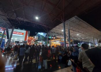 Malam Libur 1 Muharram 2026, Jakarta Fair Dipadati Pengunjung hingga Malam Hari