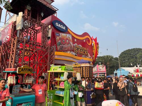 Serbu Booth Mie Gaga di Jakarta Fair 2026, Banyak Paket Hemat dan Gratis Makan!