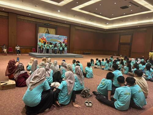 Jakarta Fair Undang Ratusan Anak dari Panti Asuhan, Berbagi Kebahagiaan dan Keceriaan