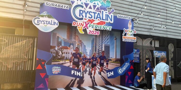 Serasa Jadi Juara! Abadikan Momen di Spot Foto Crystalin RunXperience Jakarta Fair 2026