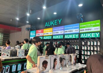 TWS Mulai Rp70 Ribuan dan Smartwatch Rp190 Ribuan di Booth Aukey Jakarta Fair