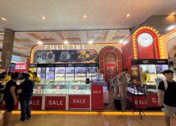 Stop The Clock dan Menangkan Jam Tangan Gratis di Booth Fulltime