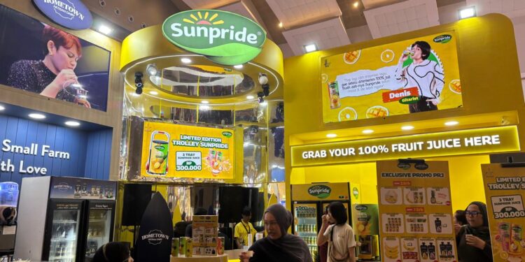 Sunpride Bagi-bagi Tester Gratis, Promo Buah Murah, dan Giant Bag Eksklusif di Jakarta Fair