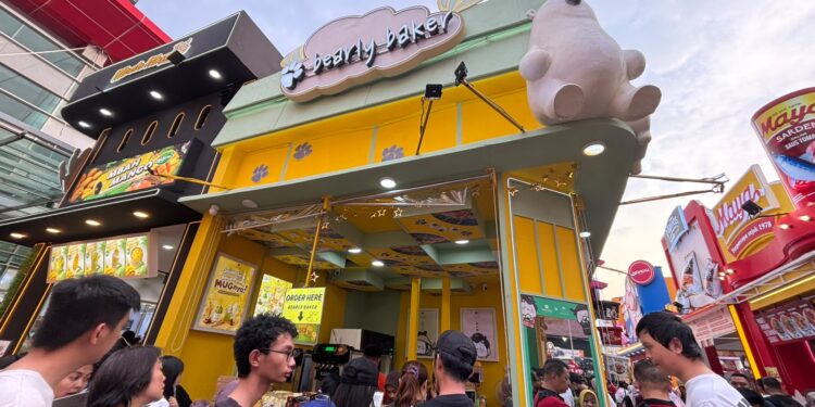 Jajan Manis atau Onigiri? Booth Bearly Baker & Oshu San di Jakarta Fair 2026 Punya Keduanya!