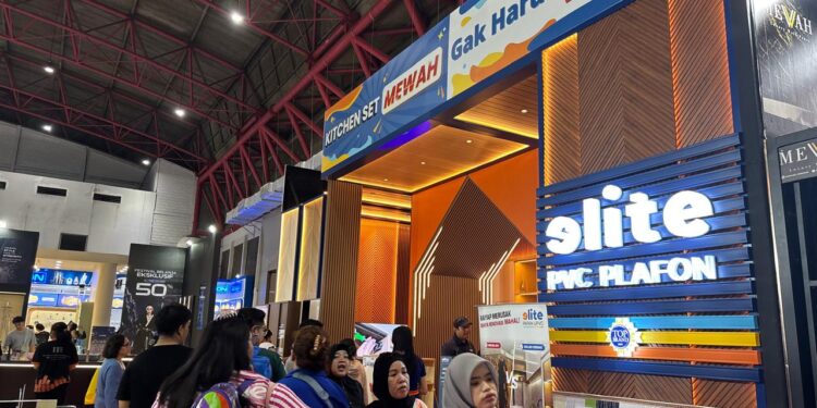 Kitchen Set Mewah Nggak Harus Mahal! Intip Promo Elite PVC di Jakarta Fair 2026